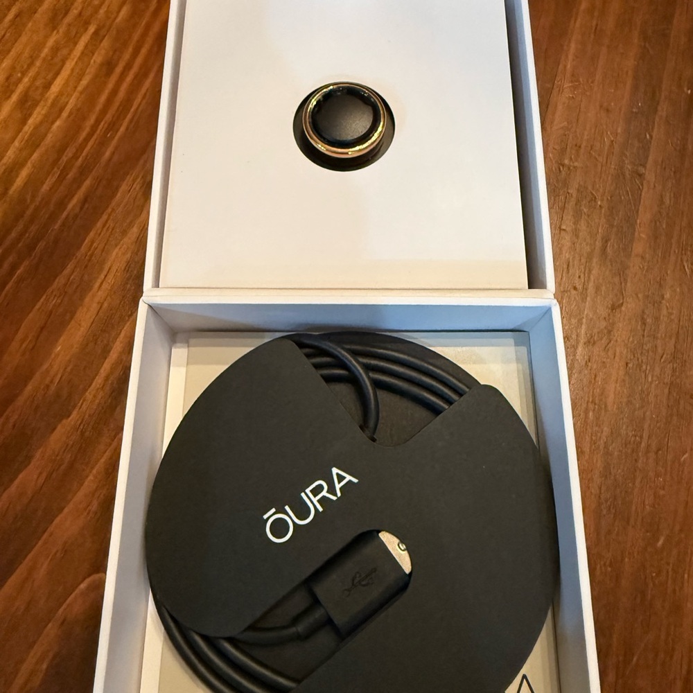 ŌURA Ring Size 8 - Rose Gold Generation 3